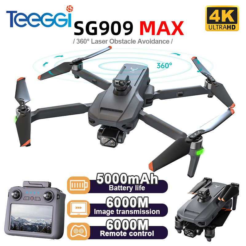Drone Camera Night Vision - Teeggi SG909 MAX GPS Drone z