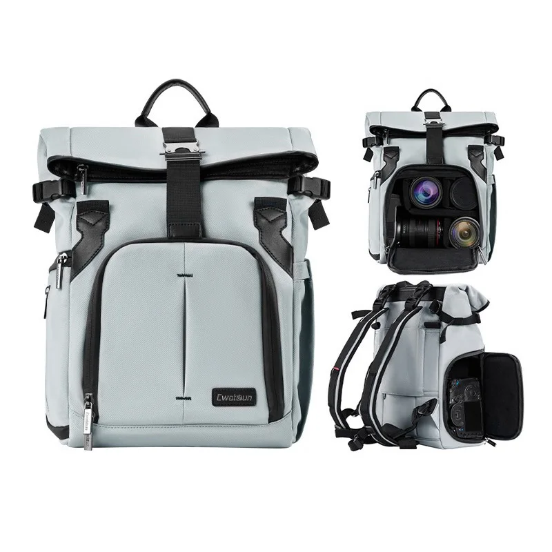 Drone Camera Waterproof - Wodoodporne plecaki fotograficzne na lustrzanki cyfrowe,