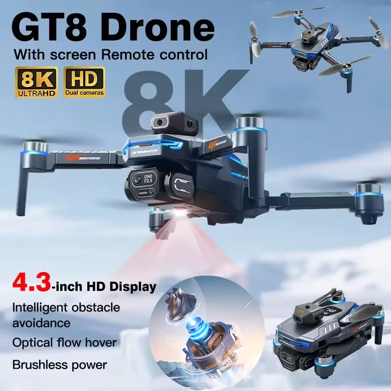 Drone Camera With Gimbal - Zatwierdzony przez ANATEL Nowy Dron 4K