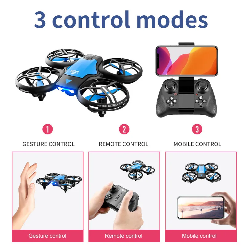 V8 Nowy Mini Dron 4K Profesjon – Drone Camera Wide Angle recenzja i cena