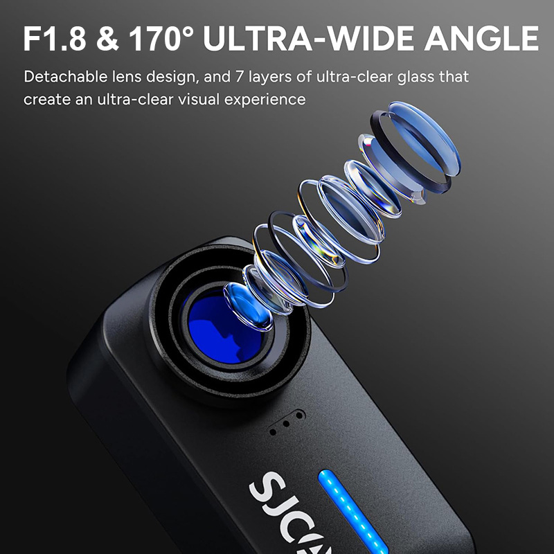 Kamera sportowa SJCAM C110+ z  – Drone Camera Action recenzja i cena