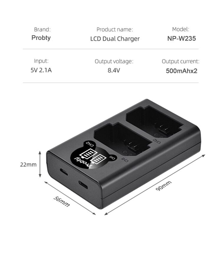 Akumulator 2200mAh NP-W235 z w – Drone Camera Action recenzja i cena