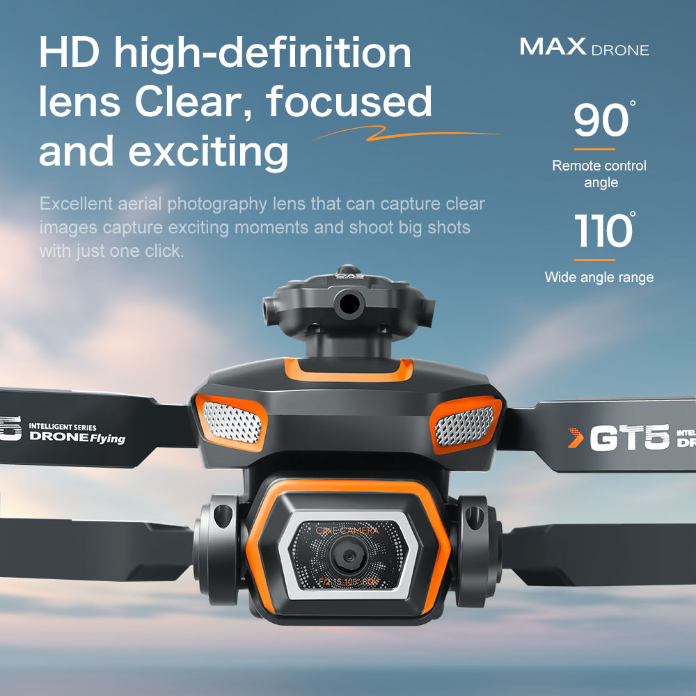 Dron Lenovo GT5 Mini 4K HD z p – Drone Camera Wide Angle recenzja i cena
