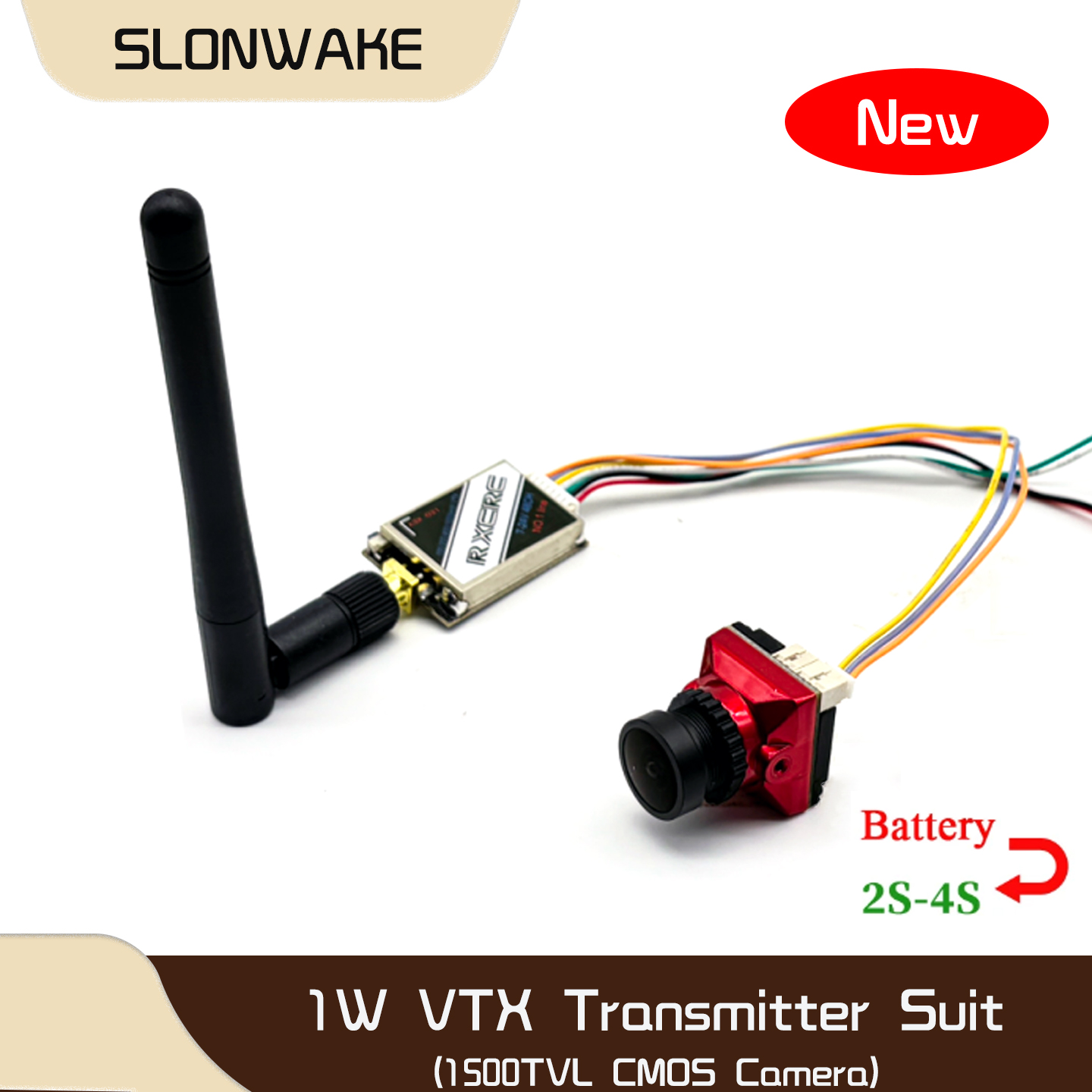 SLONWAKE 5.8G 48CH 1W VTX 100/ – Drone Camera Lens recenzja i cena