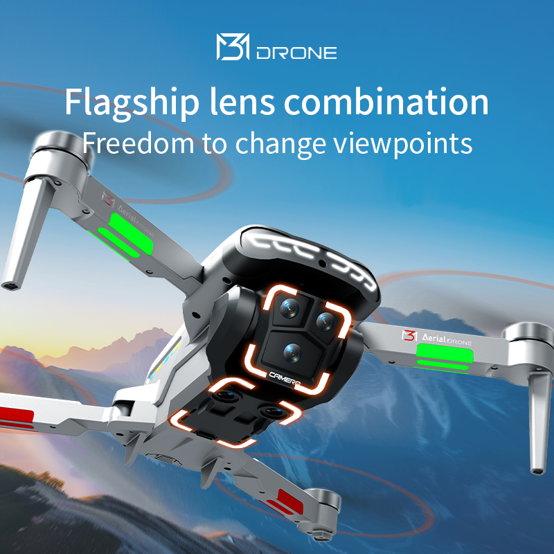Profesjonalny dron M3 4K HD do – Drone Camera With Gimbal recenzja i cena