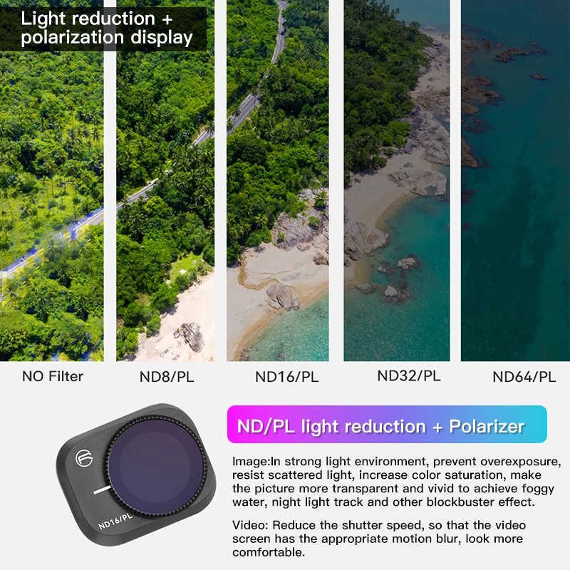 RCSTQ Zestaw filtrów do kamery – Drone Camera Filter recenzja i cena