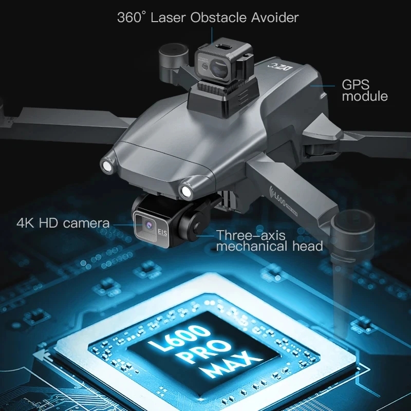 L600 PRO MAX GPS Drone Profesj – Drone Camera Night Vision recenzja i cena