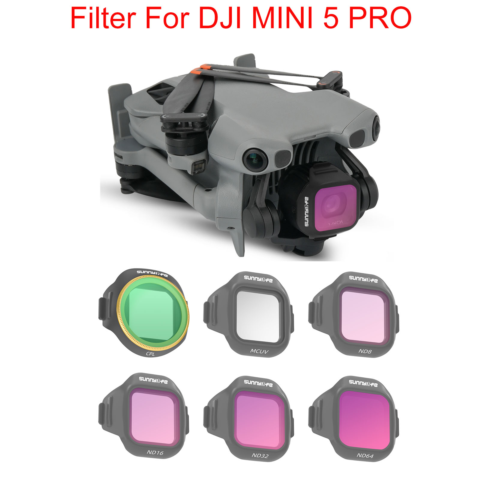 Filtry do drona DJI Mini 5 Pro – Drone Camera Filter recenzja i cena