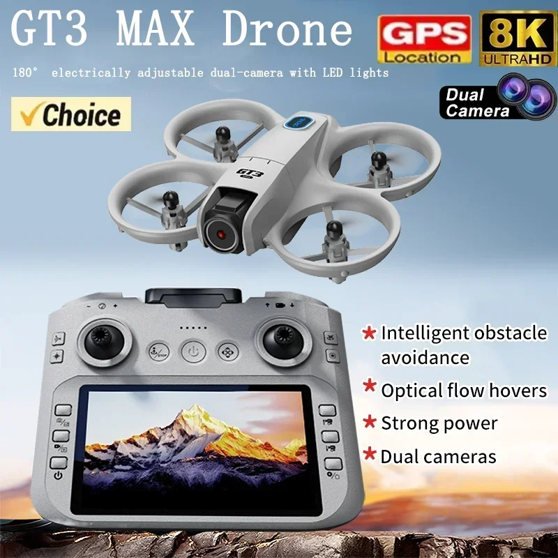 2026 NOWY GT3 Mini z LED, skła – Drone Camera Night Vision recenzja i cena