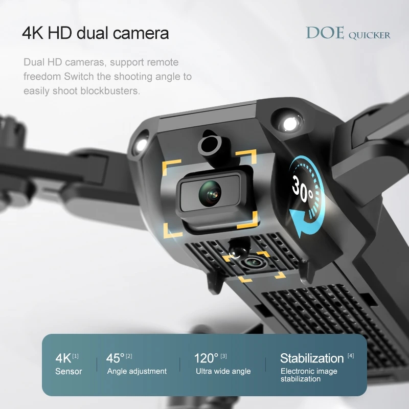 Nowy 4DRC V23 Mini Drone 4K Pr – Drone Camera Wide Angle recenzja i cena