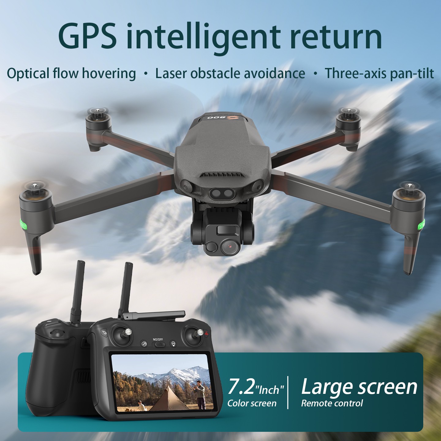 Profesjonalny dron S800 GPS 6K – Drone Camera With Gimbal recenzja i cena