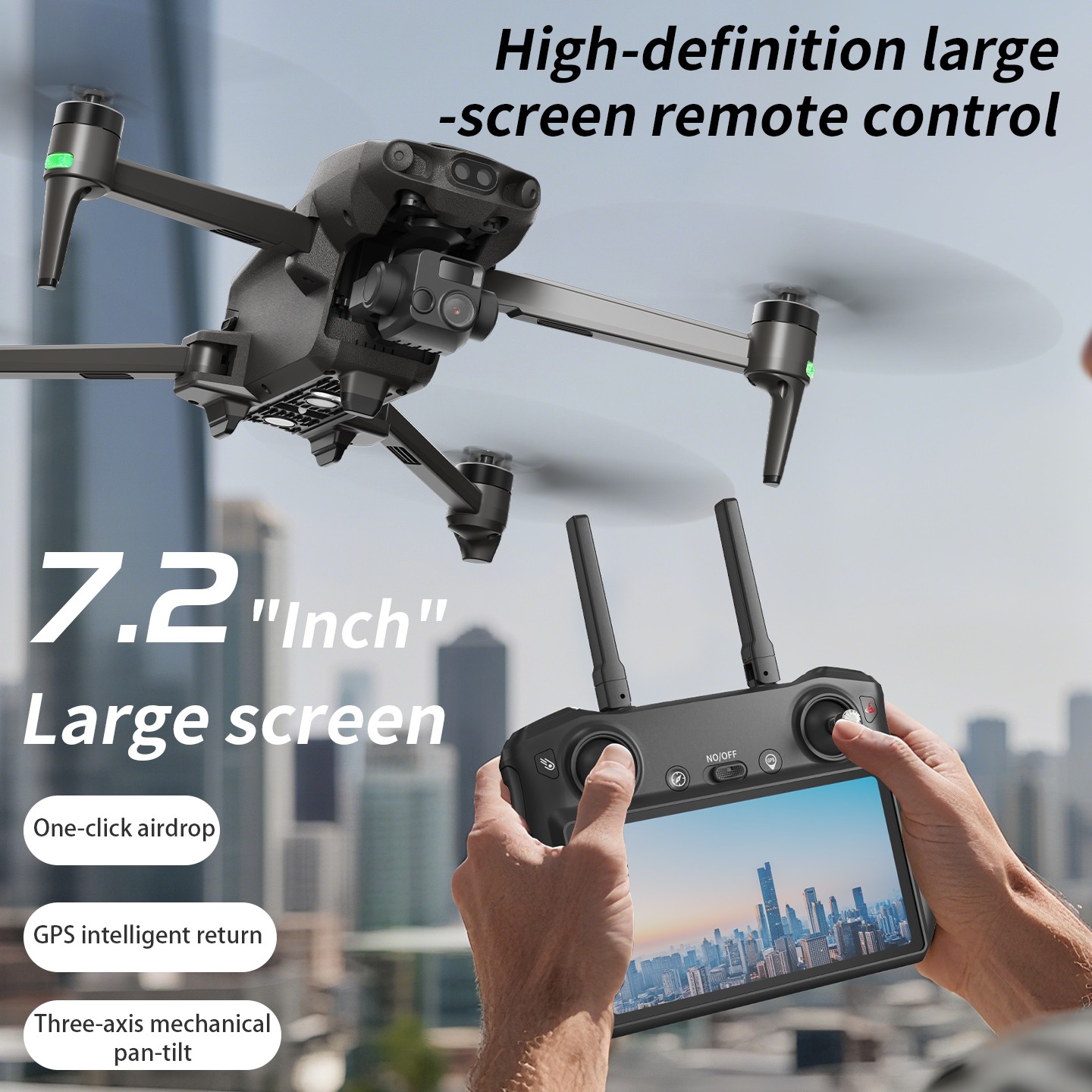 Profesjonalny dron S800 GPS 6K – Drone Camera With Gimbal recenzja i cena