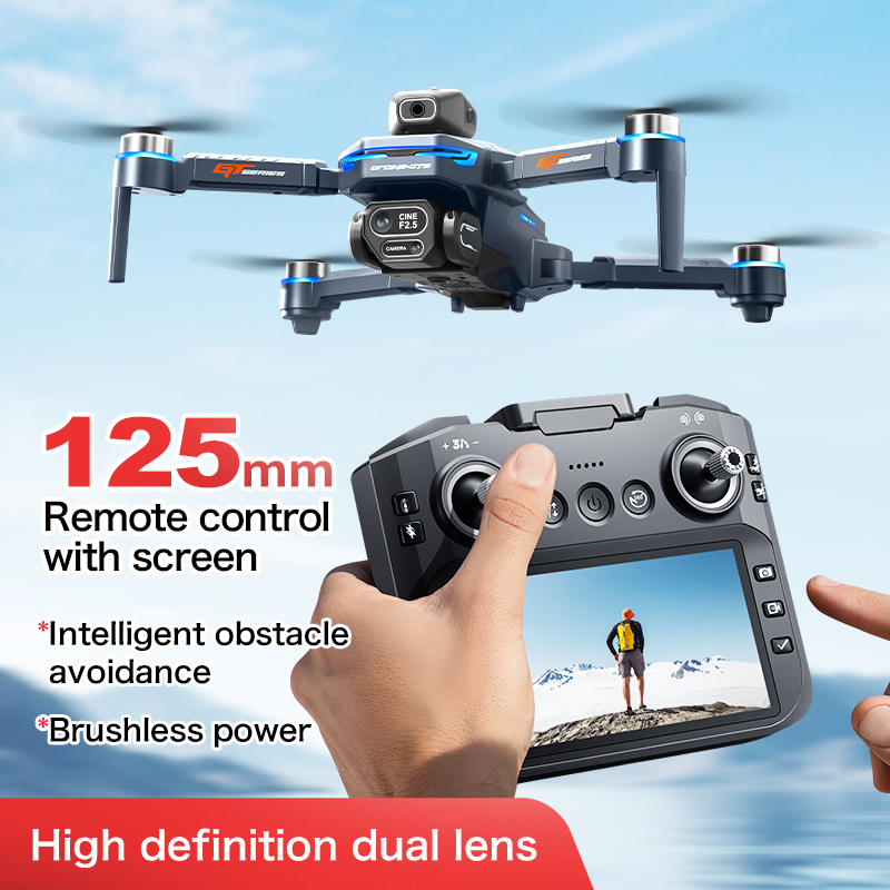 Dron GT8 z funkcją unikania pr – Drone Camera Hd recenzja i cena