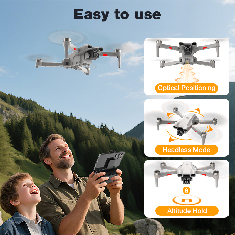 NOWY Gorący Dron L017 Pro Bezs – Drone Camera With Gimbal recenzja i cena