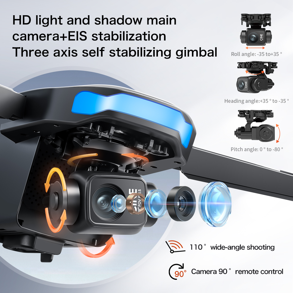 Nowy dron S-X1 MAX GPS 8K Prof – Drone Camera With Gimbal recenzja i cena