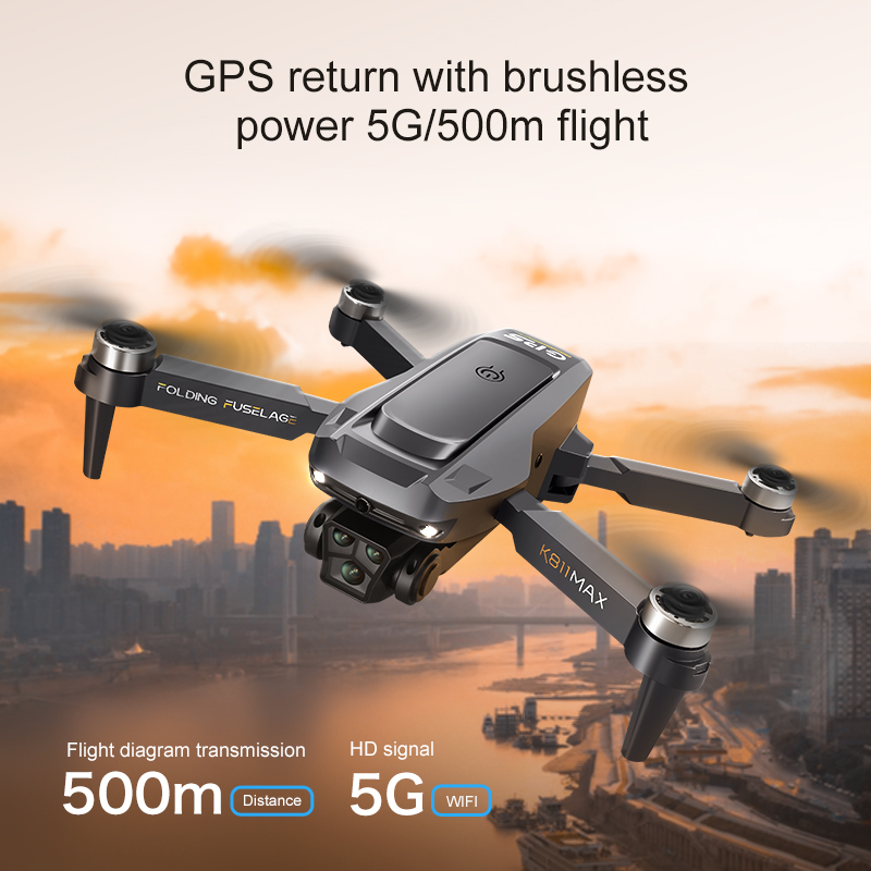 Dron K811MAX Quadcopter: Bezsz – Drone Camera Night Vision recenzja i cena