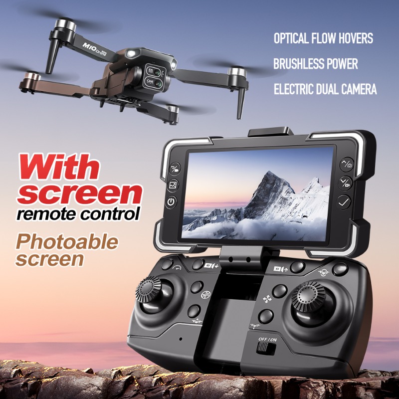 Dron z kamerą M10, pilot zdaln – Drone Camera With Gimbal recenzja i cena