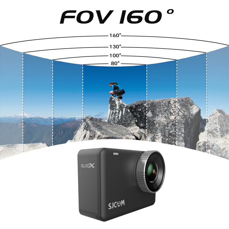 SJCAM SJ10X Wodoodporna kamera – Drone Camera Action recenzja i cena