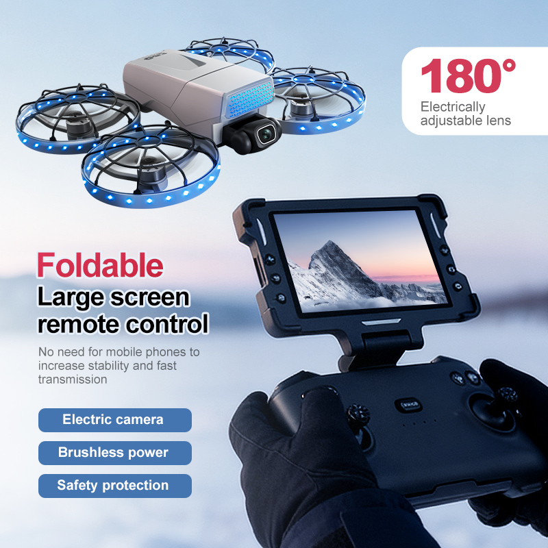 Dron G63 8K HD z podwójnymi ka – Drone Camera Vlog recenzja i cena